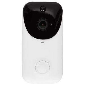 Sonnette vidéo sans fil, HD 1080p, Wi-Fi 2,4 GHz, détection de mouvement RIP, étanche, piles rechargeables - Neuf