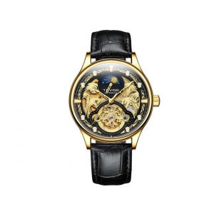 Montre M&eacute;canique Lumineuse &Eacute;tanche T820d Pour Homme Avec Indicateur De Phase De Lune - Neuf