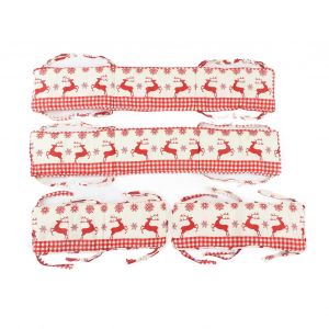 Lot De 4 Barrieres De Securite Souples Et Renforcees Pour Lit D'enfant, Type 3, Pour Eviter Les Collisions - Neuf