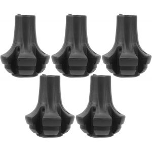 Letnerny-Couvre-Pointe De B&acirc;ton De Randonn&eacute;e, 5 Pi&egrave;ces Couvre-Pieds Alpenstocks 55 Mm 2,2 Pouces Protection De Pointe De B&acirc;ton &Eacute;tui De B&acirc;ton De Randonn&eacute;e Rond Portable Pour La Randonn&eacute;e - Neuf