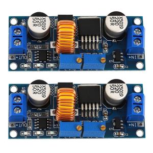 2x Lithium Battery Charger Module Board 5v-32v &Agrave; 0.8v-30v 5a Led Driver Buck Converter Board - Neuf
