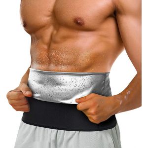 Hommes Minceur Corps Shaper Sauna Sueur Ceinture Taille Formateur Corsets Ventre Bande Sport Ceinture Modélisation Sangles Ventre Enveloppes Gros Brûleur - Neuf