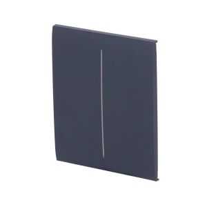 Panneau Tactile Central pour Interrupteur de Lumi&egrave;re Double Graphite - AJ-CENTERBUTTON-2G-GRA - Neuf
