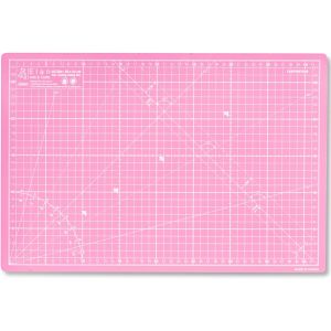 Kalanka-Tapis De D&eacute;coupe A3 Rose, Tapis De Coupe Auto-Cicatrisant 30x44 Cm, Planche De D&eacute;coupe &Agrave; 5 Couches, Self-Healing Cutting Mat A3 - Neuf
