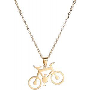 Kgabery-Collier Ras Du Cou Avec Pendentif Pour Vélo-Pour Les Amateurs De Cyclisme,Les Femmes,Les Filles,Les Adolescentes - Neuf