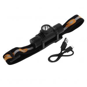 Lampe Frontale Led Etanche Et Rechargeable Par Usb Pour Cyclisme En Exterieur - Neuf
