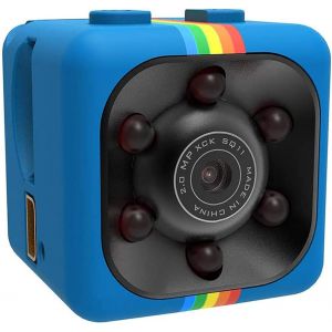 Mini Spy Hidden Camera Full Hd 1080p Mini Car Hidden Dv Dvr Camera Spy Dash Cam Ir Night Vision Blue - Neuf
