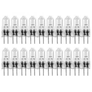 20 Pcs G4 Halog&egrave;ne,20w 12v Halog&egrave;ne Lumi&egrave;re 2 Broches Ampoule De Lampe Transparente,Pour L'&eacute;clairage De La Cuisini&egrave;re,Lumi&egrave;res De Signalisation,Tr - Neuf