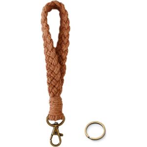 KAL-Cordon Porte-Clés, Rouge Lanyards Court Personnalisé Porte-Clés, Chaîne De Téléphone Portable, Cordon Pour Carte De Travail, Clé De Porte - Neuf