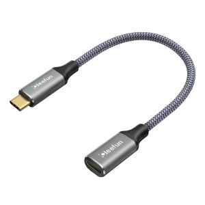 APT-Cable Rallonge USB C Court 30cm, USB 3.2 Cable USB C M&acirc;le vers Femelle prend 10Gbps Sync 100W Charge pour PSVR2 MacBook pro/Air, Galaxy S23/S22/S21, Tab S8, Pixel 7/6, Pad, USB-C Hub - Neuf