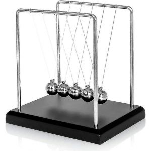 Grand Jeu Scientifique Pour Enfants - Pendule 60 Secondes Berceau De Newton (18*14,5*17cm) - Neuf