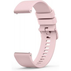 Kal-Bracelet De Montre De 20 Mm 22 Mm En Caoutchouc, Bracelets De Rechange En Silicone Avec Libération Rapide, Imperméable À L'eau Avec Boucle En Métal Pour Homme Et Femme - Neuf