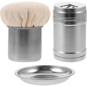 Jexnovashop-1 Ensemble Applicateur D'huile De Cr&ecirc;pe Brosse &Agrave; Huile De Cr&ecirc;pe Ensemble D'accessoires De Grillage Outil D'&eacute;talement De Cr&ecirc;pes Avec Pot D'assaisonnement Et Plateau Pour Outil De - Neuf