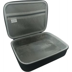 Versatile Storage Case Compatible With Mini Projector,On-Board Camera,Vr Headset,Drone,Carry Case For Beard Trimmer,Cameras And Electronic Accessories,Black,Modern - Neuf