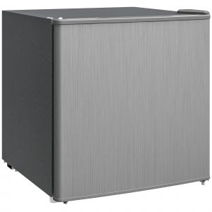 Mini cong&eacute;lateur compact 35L &eacute;tag&egrave;re amovible porte r&eacute;versible gris - Neuf
