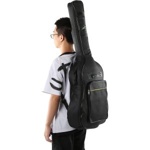 ChenQuanSarl-Sac De Guitare Acoustique, Sac De Transport Acoustique Portable Réglable 40/41 Pouces Guitare Avec Bandoulière Pour Guitare Acoustique 40/41 Pouces Pour Guitare Classique - Neuf
