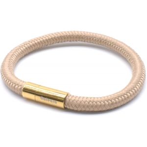 Bracelet Cordage De Voile Noir Pour Homme Et Femme - Tressé - Style Nautique - Avec Fermeture Magnétique (Riu Kaki, 175) - Neuf