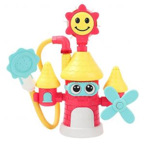 Jouet De Baignoire Pour Bébé Avec Douche Pour Tête, Arroseur D'eau, Jouet De Bain D'intérieur, Jeu D'eau, Château De Dessin Animé, Jouet Pour Enfants Garçons G - Neuf
