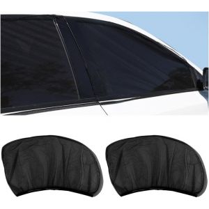 Kal-Protection Solaire Voiture, Chaussette Voiture Soleil Pour Enfants Et Animaux, Pare Soleil Voiture Bébé, Pare Soleil Chaussette Avec Protection Uv, Pour Plupart Des Voitures(Arrière) - Neuf