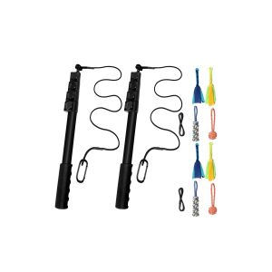 Baguette De Jeu Extensible Pour Chien Avec Jouets Pour Le Jeu Interactif Et L'exercice - Neuf