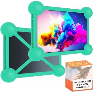 Housse Tablette 7 Pouces Universel Silicone Convient A Toutes Les Tablettes Pc Et A Tous Les Ebooks De 7" Et 8" Disponibles Sur Le Marché Housse Tablette 8 Pouces (Vert)[Coq9124460] - Neuf