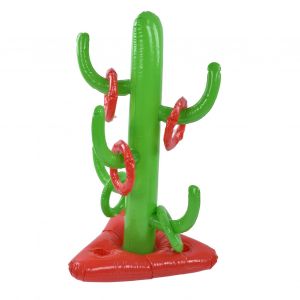 HJLIAN Cactus gonflable en PVC, jouet interessant a lancer pour piscine, fete sur la plage - Neuf