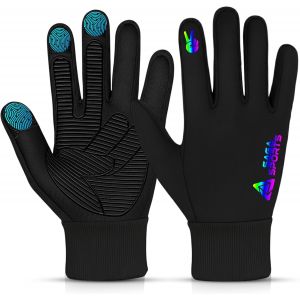 Gant &Eacute;quitation Enfant | Gants Enfant Hiver 8 Ans & Gant De Neige Enfant | Gants Ski Enfant 5 Ans R&eacute;sistants &Agrave; L&iquest;Eau, Tactiles & Antid&eacute;rapants | Chauds Et Lavables En Machine - Neuf