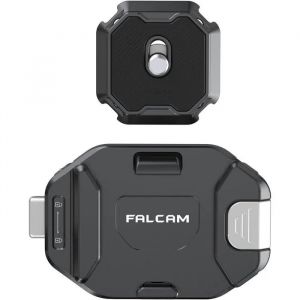 FALCAM F38 Clip Rapide V2, Support Sangle Cam&eacute;ra Verrouillage, ARCA-Swiss, 30kg, Montage Facile. - Neuf