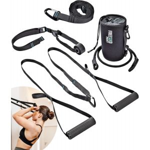 Sangles De Suspension Kit D'entraînement - Fitness Entrainement Ensemble Avec De Porte Achor Pour Maison Salle De Sport - Convient Pour Musculation, Intérieur Et L'extérieur Smartworkout - Neuf