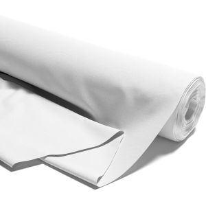 Tianyi-Tissu Au Metre Coton 5 M X 160 Cm - Tissu Pour Couture Decoration Et Loisirs Creatifs Ideal Pour Vetements Ameublement Accessoires Et Projets De Couture Diy Oeko-Tex 3. Blanc - Neuf