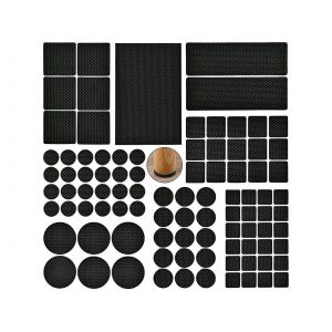 93 patins adh&eacute;sifs pour pieds de chaise, protection des sols - Neuf