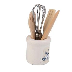 8x1 / 12 &Eacute;chelle Maison De Poup&eacute;e Miniature Simulation Kit De Cuisson Couteau Fourchette - Neuf