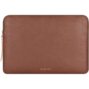 acdsgd-Housse pour Ordinateur Portable 13-14 Pouces Compatible avec MacBook Air/Pro 13 2025-2018, MacBook Pro 14 M4 2024-2021, Pochette en Cuir PU pour Mac, Marron - Neuf