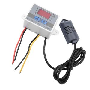 CHECARZHN--NO1-Thermostat Numérique Régulateur De Température Contrôleur D'Humidité Du Contrôleur D'Humidité Numérique Pour Déshumidification De L'Humidité Et Contrôle De L'Humidité Constante 0-99% H - Neuf