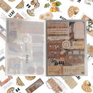 Tianyi-Stickers Scrapbooking Autocollant Aesthetic, Environ 155 Pcs/20 Feuilles Autocollant Scrapbooking Stickers Journaling Accessoires, Autocollant D&eacute;coratifs Pour Diy Livre Bullet Journal Album - Neuf