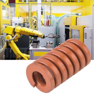 1 ressort helicoidal en acier brun de haute precision pour matrices d'emboutissage (TB40 x 100 mm) - Neuf