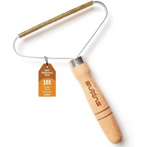 JGD-Brosse anti-peluches double face et grattoir &agrave; moquette pour chiens et chats avec poign&eacute;e ergonomique pour v&ecirc;tements, tapis, tissus d'ameublement, si&egrave;ges de voiture et rasoir de tissu de voyage - Neuf