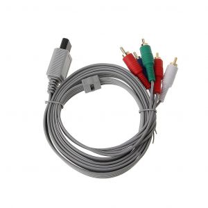1.8m Composant 1080p Hdtv Av O 5rca C&acirc;ble Adaptateur Pour Console Wii - Neuf