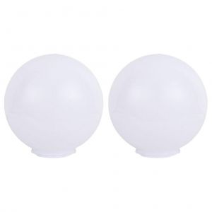 Lot De 2 Abat-Jour Globes En Acrylique Pour Appliques Murales, &Eacute;clairage Int&eacute;rieur - Neuf