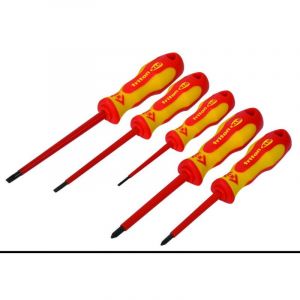 C.k Magma - C.k Triton Xls Vde Jeu De Tournevis 5 Pi&egrave;ces Vis &agrave; Fente, Cruciforme Phillips C59082 - Neuf