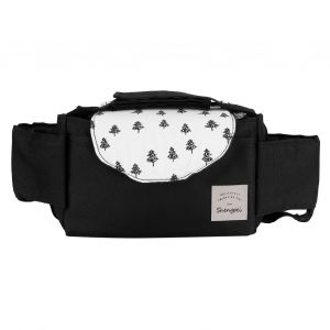 Hjlian Sac De Rangement Suspendu Pour Poussette, Porte-Gobelet Universel, Sac De Rangement, Accessoire Pour Poussette, Motif Mini Arbre - Neuf