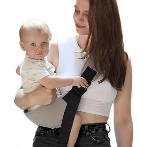 Kalanka-Njcxola Porte Bebe, Porte-Bébé À Chargement Frontal, Bretelles Réglables, Porte Enfant, Porte Bebe Physiologique, Portage Bebe Porte Bebe (Bébés De 6 À 36 Mois) - Neuf