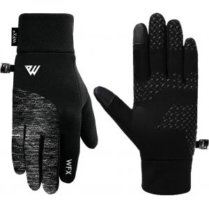 Letnerny-Wfx Gants De Cyclisme Antid&eacute;rapants Pour &Eacute;cran Tactile, Gants D'hiver Chauds Et Thermiques Avec Doublure En Polaire &Eacute;paisse Pour Homme Et Femme - Neuf
