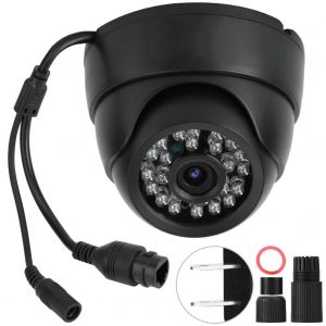 Camera de securite grand angle dome DC12 V, infrarouge, securite nocturne a domicile, 960p, 100-240 V (prise americaine) - Neuf