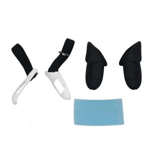 Poignées De Contrôleur Couverture Sangles Vr Protecteur En Silicone Réalité Virtuelle Antidérapant Thumbstick Covers Noir - Neuf