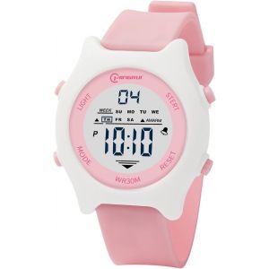 Bnhgc-Montre Enfant 30m Imperméable À L'eau Montre Enfant Fille Avec Alarme, Chronomètre, Chronomètre, Calendrier, Rétro-Éclairage Pour Les 3-15 Ans - Neuf