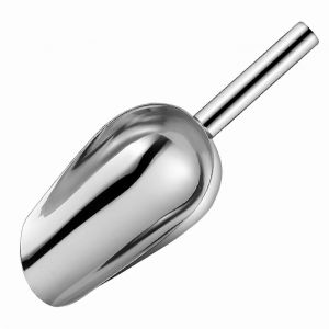 En Acier Inoxydable De La Glace À La Pelle, Seau En Métal De La Nourriture Seau Doux Pelle De Cuisine Barre De Partie Pour Le Mariage - Neuf