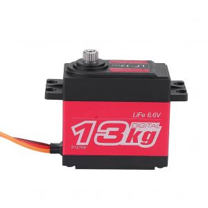 Servomoteur Numerique A Engrenages Metalliques 13 Kg, Accessoire De Telecommande Pour Voitures Telecommandees 1/10 Et 1/8, Camions Et Chenilles - Neuf