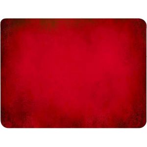 KAL-Tapis De Souris S 24 X 20 Cm, Petit Mouse Pad, Rouge, Tapis De Souris En Tissu, Antidérapant, Silencieux, Le Jeu Vidéo, Bureau, Home Office, Lavable, Enroulable, Découpé Au Laser - Neuf