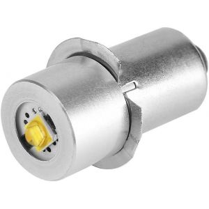 Kal-Ampoule De Rechange Pour Lampe De Poche Led 1pc P13 . 5s 3w Ampoule De Rechange Pour Lampe De Poche Led Lampe Torche Lampe De Travail D'urgence(3v Blanc) - Neuf
